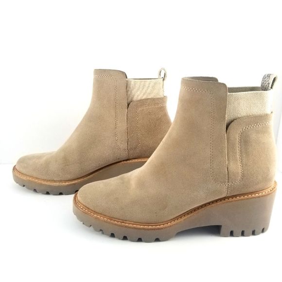 Like New Dolce Vita Huey H20 Dune Suede Boots Size 10. S633 - Picture 3 of 6